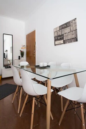 Apartment, 2 Bedrooms, Balcony | Dining room - A.b.l One Metro Katehaki Athens (Athens)