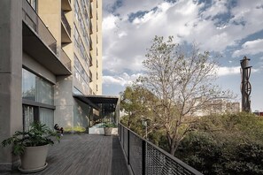 Gemeinsamer Schlafsaal, 1 Schlafzimmer, barrierefrei, Balkon | Unterkunftsgelände