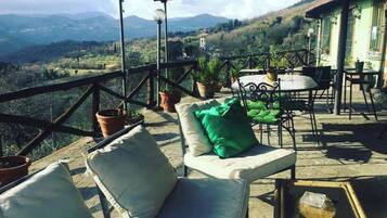 Dortoir Partagé, 1 chambre, fumeur, patio | Balcon