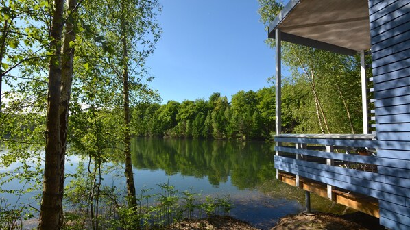 Property grounds - House Villa Cottage de Luxe for 4 Persons on the Waterfront 13 (Antoing)