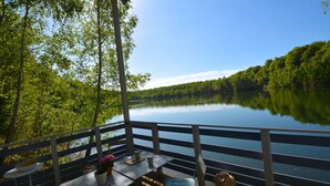 Balcony - House Villa Cottage de Luxe for 4 Persons on the Waterfront 13 (Antoing)