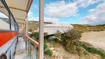 Apartment, 1 Schlafzimmer, Raucher, eigener Pool | Blick von der Unterkunft