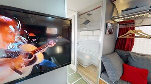 Apartment, 1 Bedroom, Smoking, Private Pool | Lounge - Gozo Bus Glamping - Stay on a 1974 Vintage Maltese bus in Xlendi (Munxar)