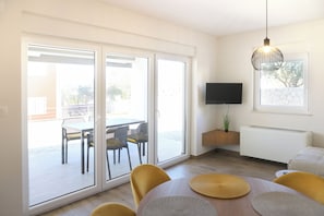 Apartment, 1 Bedroom, Balcony, Garden View | Dining - Basilea Luxury Apartment (Malinska-Dubasnica)