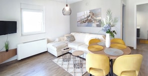 Apartment, 1 Bedroom, Balcony, Garden View | Living area - Basilea Luxury Apartment (Malinska-Dubasnica)