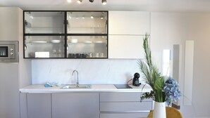 Apartment, 1 Bedroom, Balcony, Garden View | Private kitchen - Basilea Luxury Apartment (Malinska-Dubasnica)