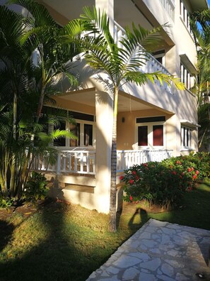 Room, 1 Bedroom, Smoking, Pool View | Exterior - Room in Apartment - Delightful Caribbean Apartment in Boca Chica (Boca Chica)