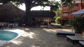 Room, 1 Bedroom, Smoking, Pool View | Pool | Outdoor pool, sun loungers