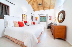 Villa, 4 Bedrooms, Patio, Garden View | 4 bedrooms, iron/ironing board, internet, bed sheets
