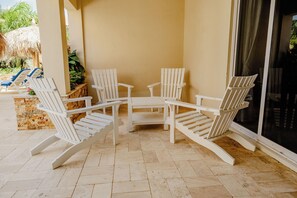 Apartment, 2 Bedrooms, Accessible, Patio | Terrace/patio - Best Quality 2-bedroom Apartment 2 km From Eagle Beach (Noord)