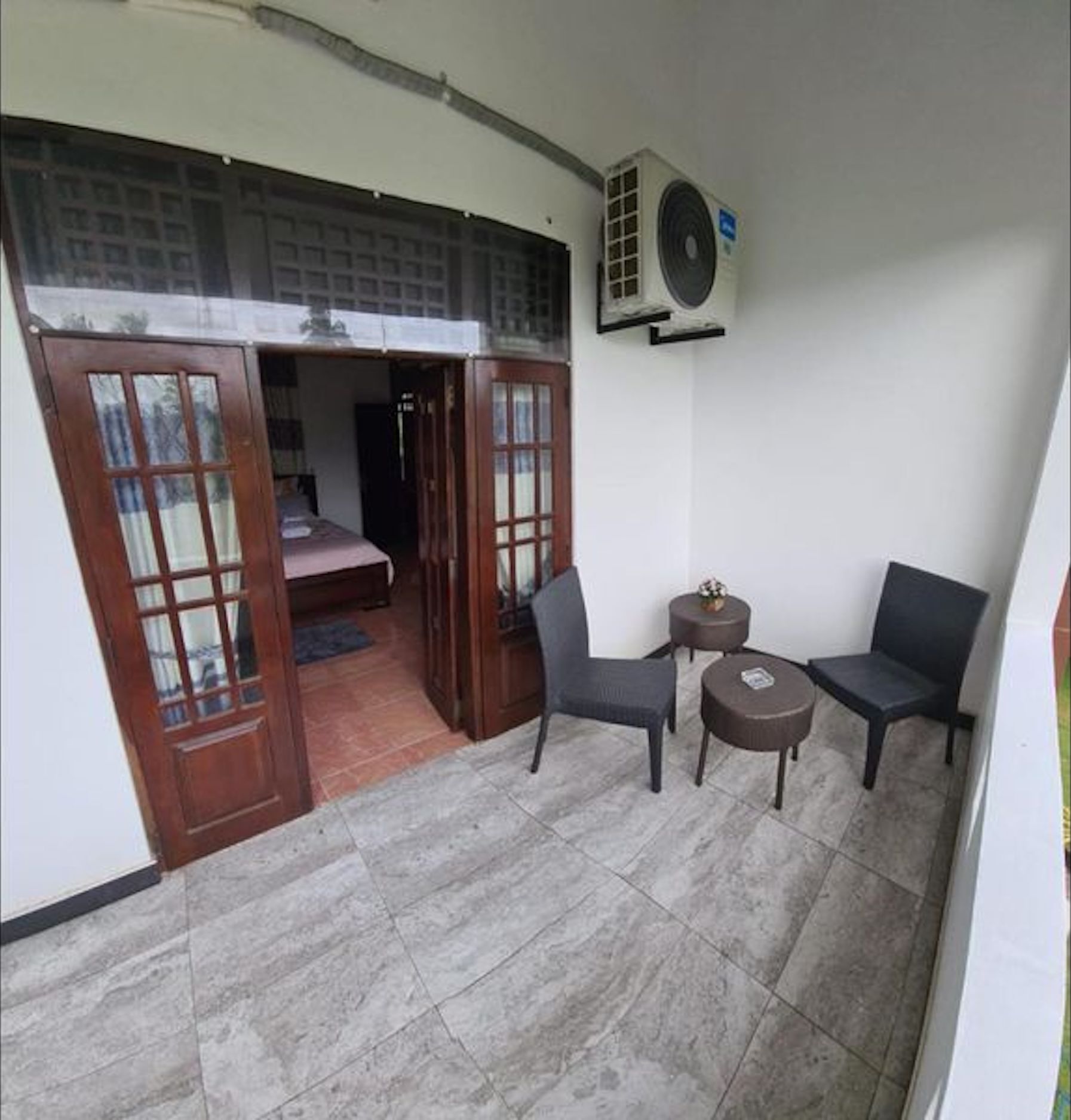 Shared Dormitory, 1 Bedroom, Balcony, Garden View | Property grounds