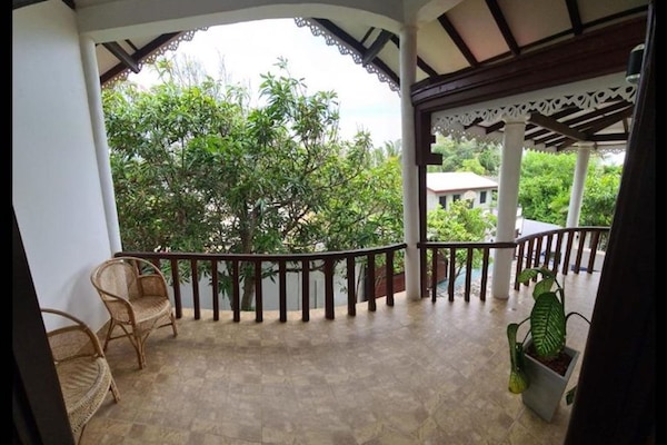 Shared Dormitory, 1 Bedroom, Balcony, Garden View | Property grounds