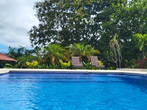 House, 3 Bedrooms, Private Pool, Garden View | Pool | Outdoor pool - Jaco-carara 3 Bdrm Surrounded by Rainforest With Private Pool (Carara)