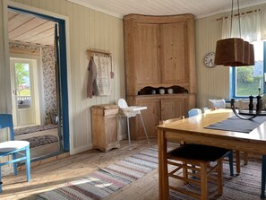 House, 4 Bedrooms, Terrace, Garden View | Dining - Village Cottage In The High Coast Area (Skog)