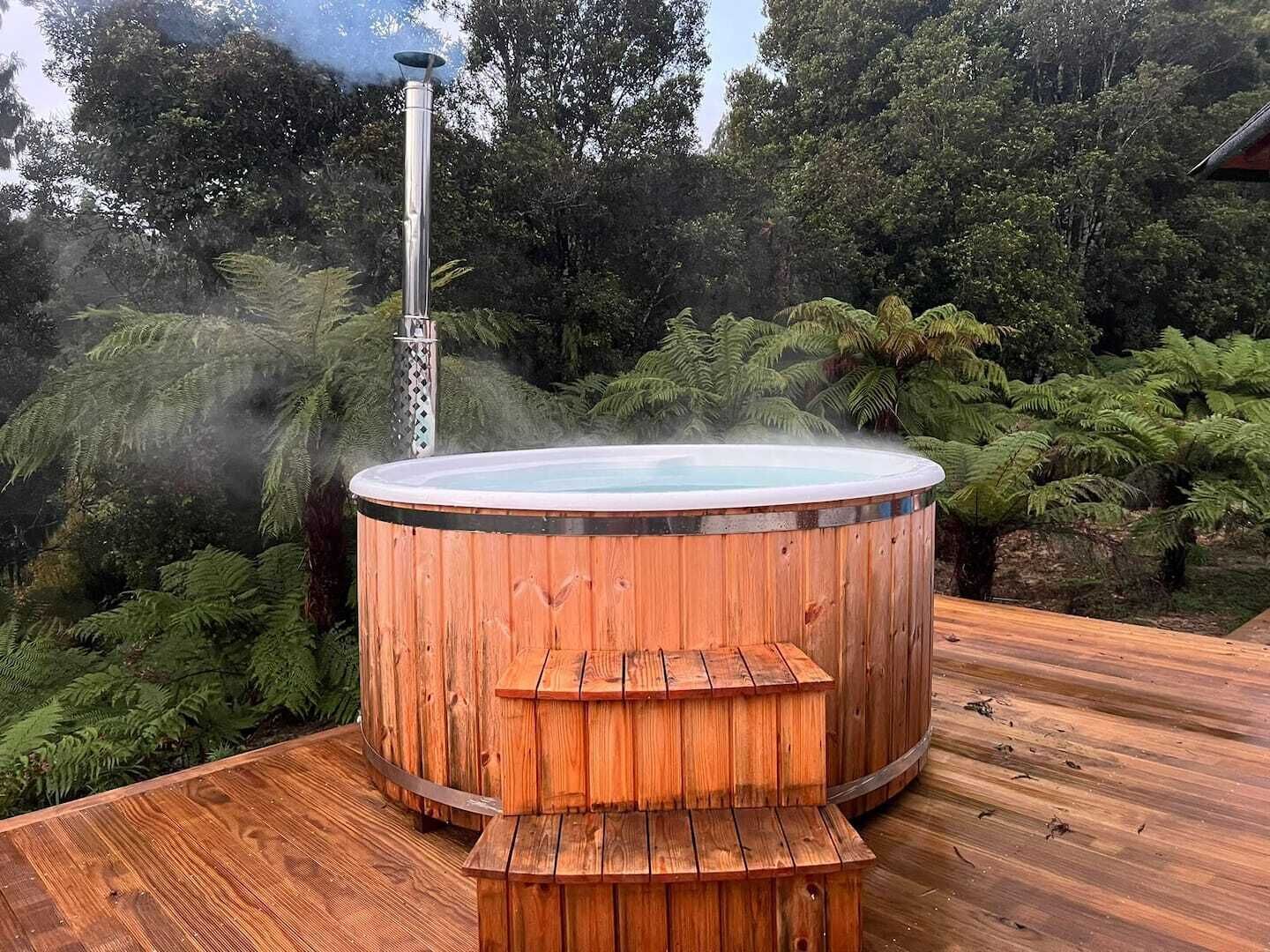 Bain à remous extérieur