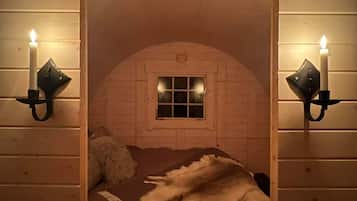 1 quarto, roupa de cama