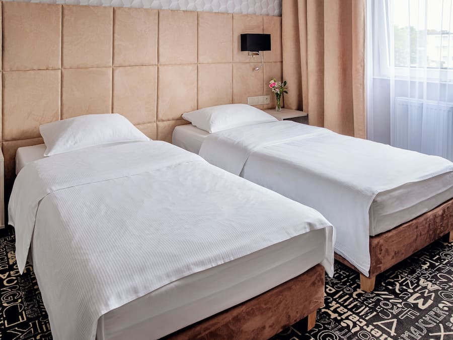 Standard Twin Room | Iron/ironing board, free WiFi, bed sheets