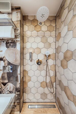 Quarto duplo standard | Banheiro | Toalhas de banho 