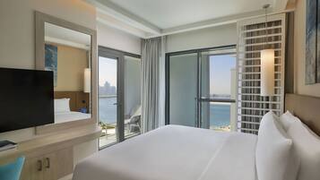 Premium 1 Bedroom Sea View Apartment with Balcony | View from room