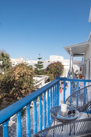 Balcony - Amazing Maisonette with Roof Garden  BBQ (Mykonos)