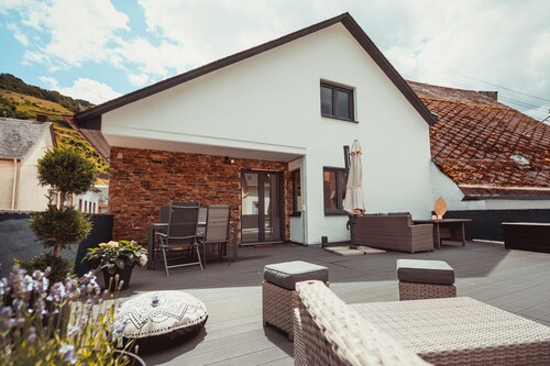 Fewo Moselnähe Dachterrasse Top Ausstattung Netflix