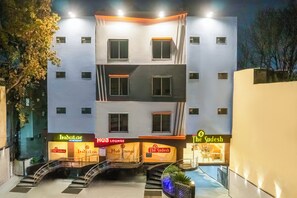 Fassade der Unterkunft