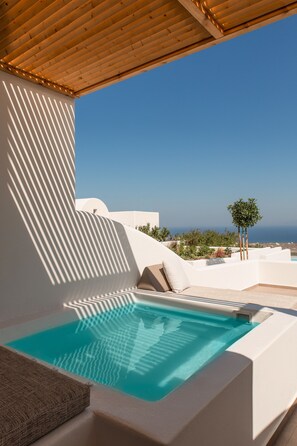 Exclusive Sea View Outdoor Hot Tub | Balcony view