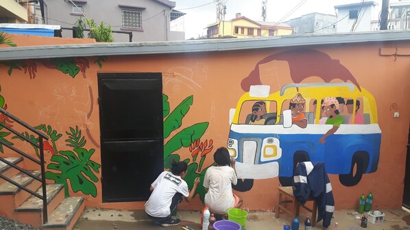 Fachada da propriedade