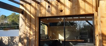 Magnificent wooden villa in Lacanau port