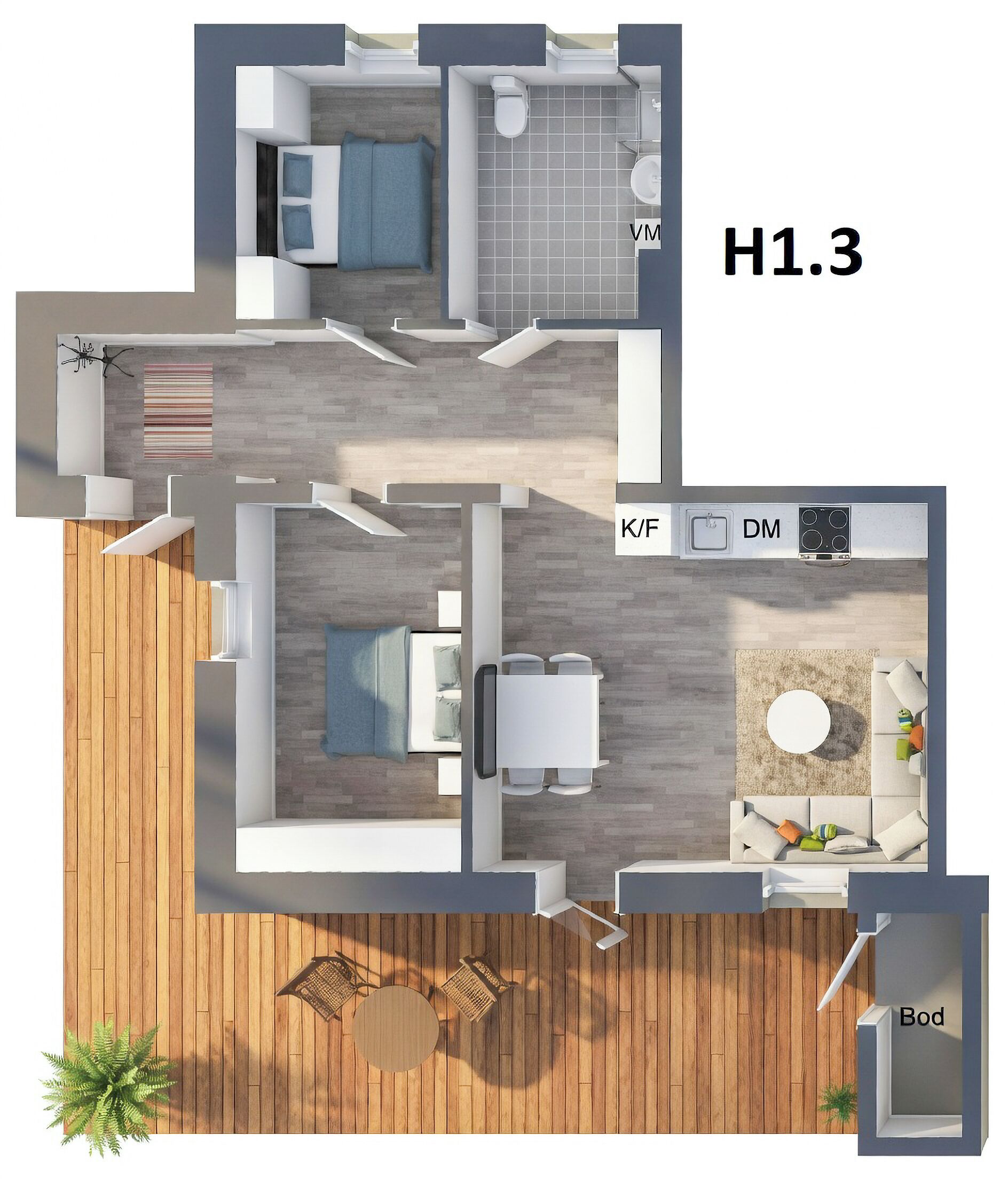 Exclusive Apartment | Premium bedding, down duvets, pillow-top beds, individually decorated