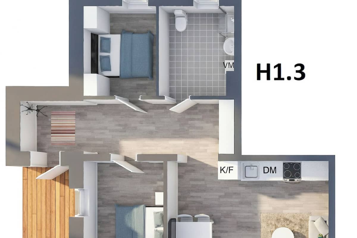 Exclusive Apartment | Premium bedding, down duvets, pillow-top beds, individually decorated