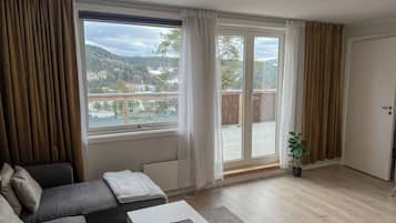 Leilighet | Sengetøy av topp kvalitet, dundyner og senger med overmadrass