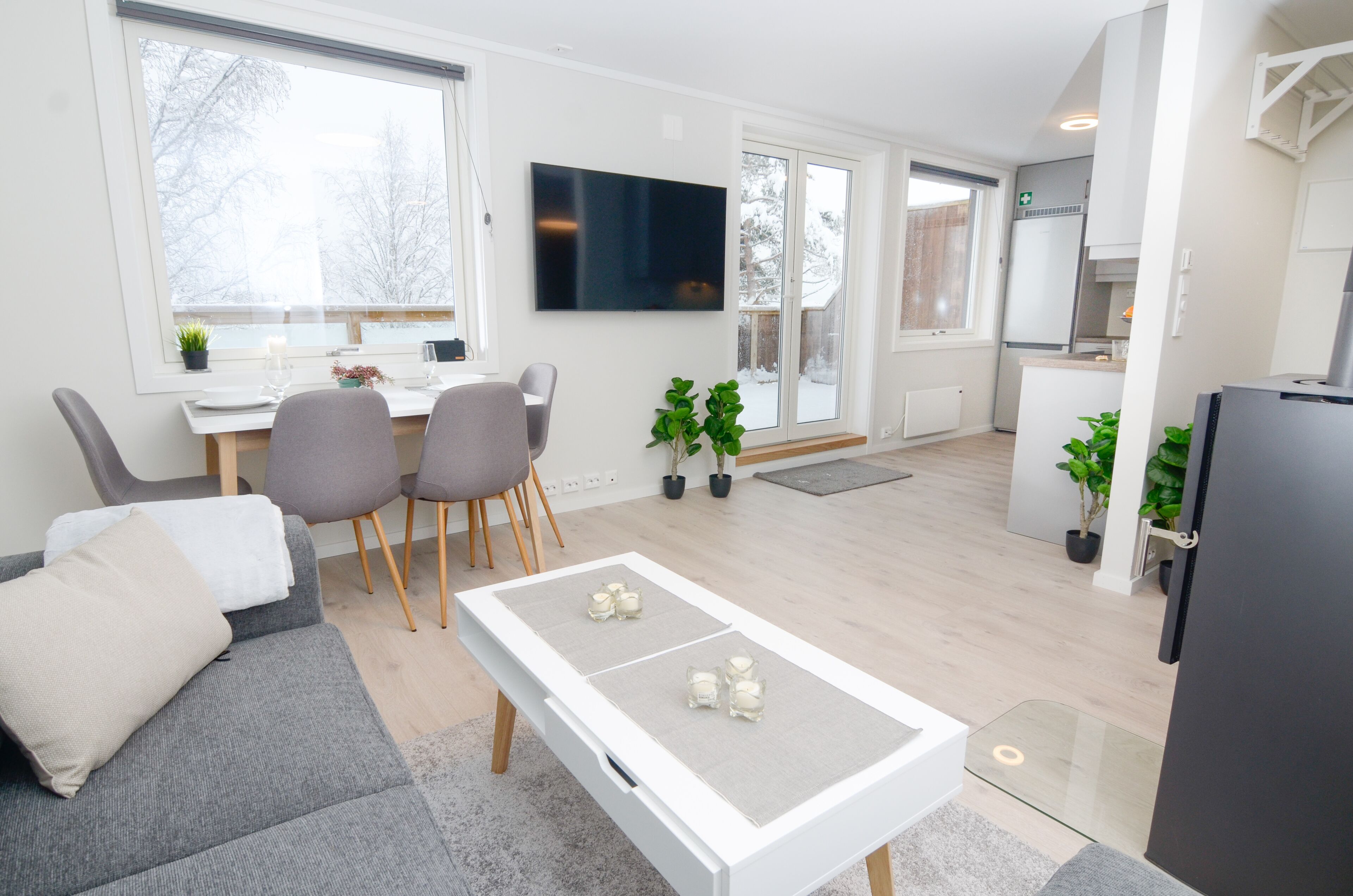 Premium-Apartment | Hochwertige Bettwaren, Daunenbettdecken, Pillowtop-Betten