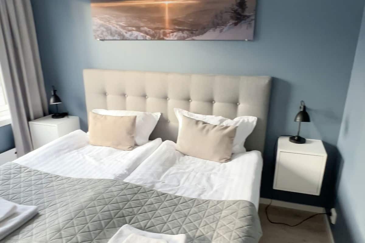 Grand Apartment | Premium bedding, down duvets, pillow-top beds, individually decorated