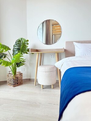 Minibar, blackout drapes, iron/ironing board, free WiFi