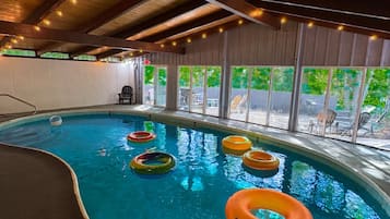 Piscine couverte, piscine chauffée