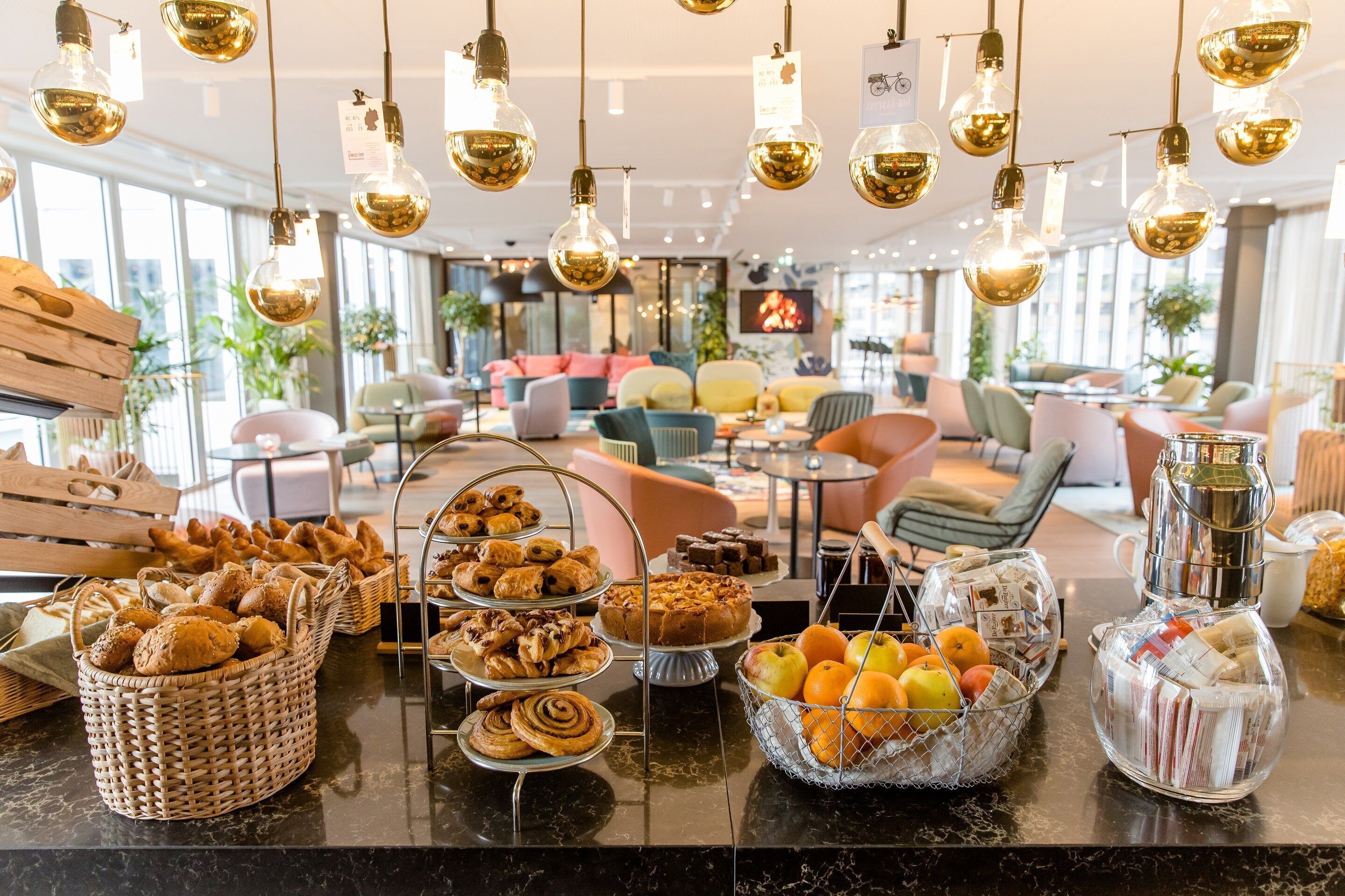 Daily continental breakfast for a fee