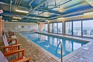 Indoor pool, outdoor pool