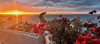 Spectaculair panoramisch zeezicht in Nerja.