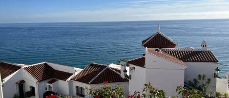 Utsikt fra overnattingsstedet