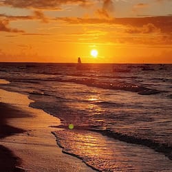 Beach nearby, white sand