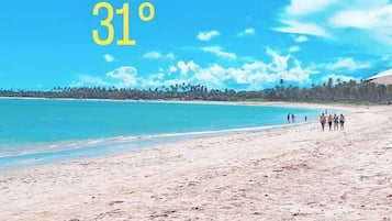 Beach nearby, white sand