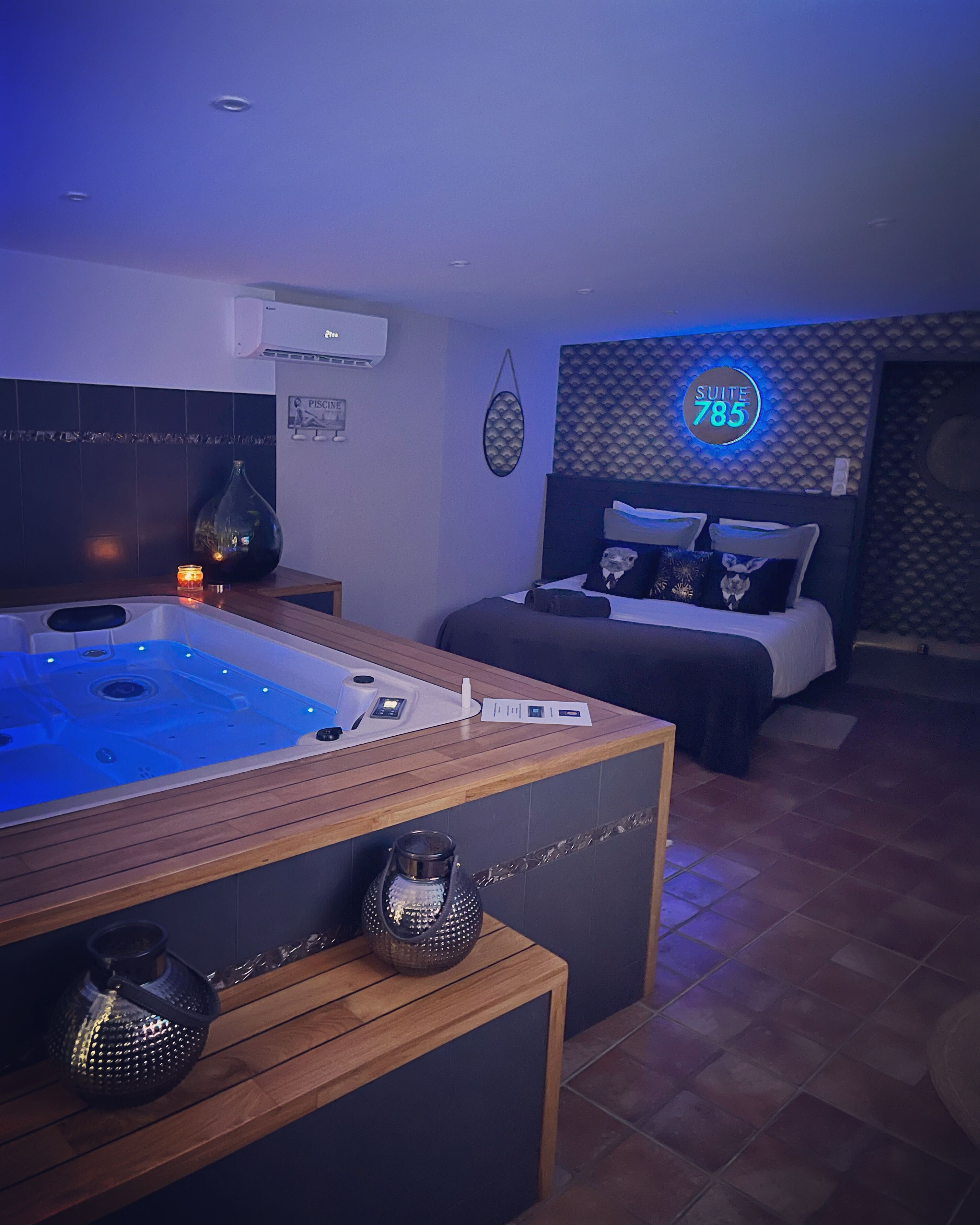 Bed and breakfast d'exception, 1 chambre, avec jacuzzi