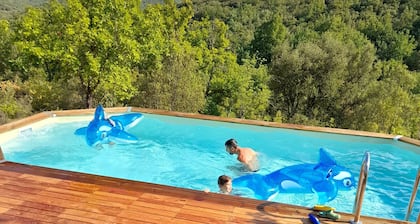 Isolated farmhouse in an exceptionally quiet, unpolluted location