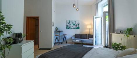 1 Schlafzimmer, kostenloses WLAN, Bettwäsche