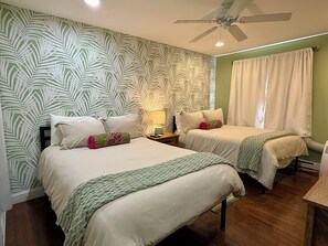 2 habitaciones, tabla de planchar con plancha y wifi gratis 