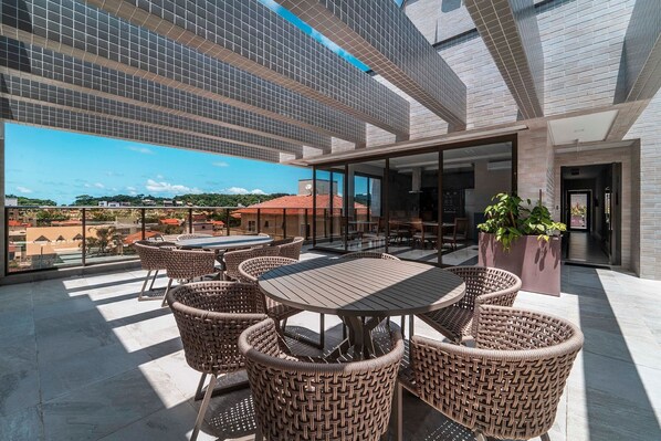 Luxury-Apartment | Speisen im Freien