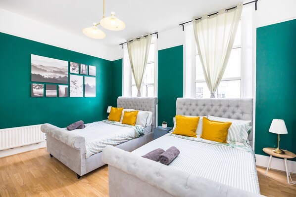 Room (1) | Egyptian cotton sheets, premium bedding, free WiFi, bed sheets - Pimlico Hub (London)