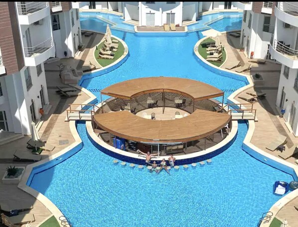 Apartment, Multiple Beds | Pool | Indoor pool - Beautiful 2bed Appt in Hurghada, Short & Long Term (Aswan)