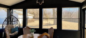 Cheerful two bedroom home in quiet neighborhood. Sun Porch ~ Patio ~  Large yard